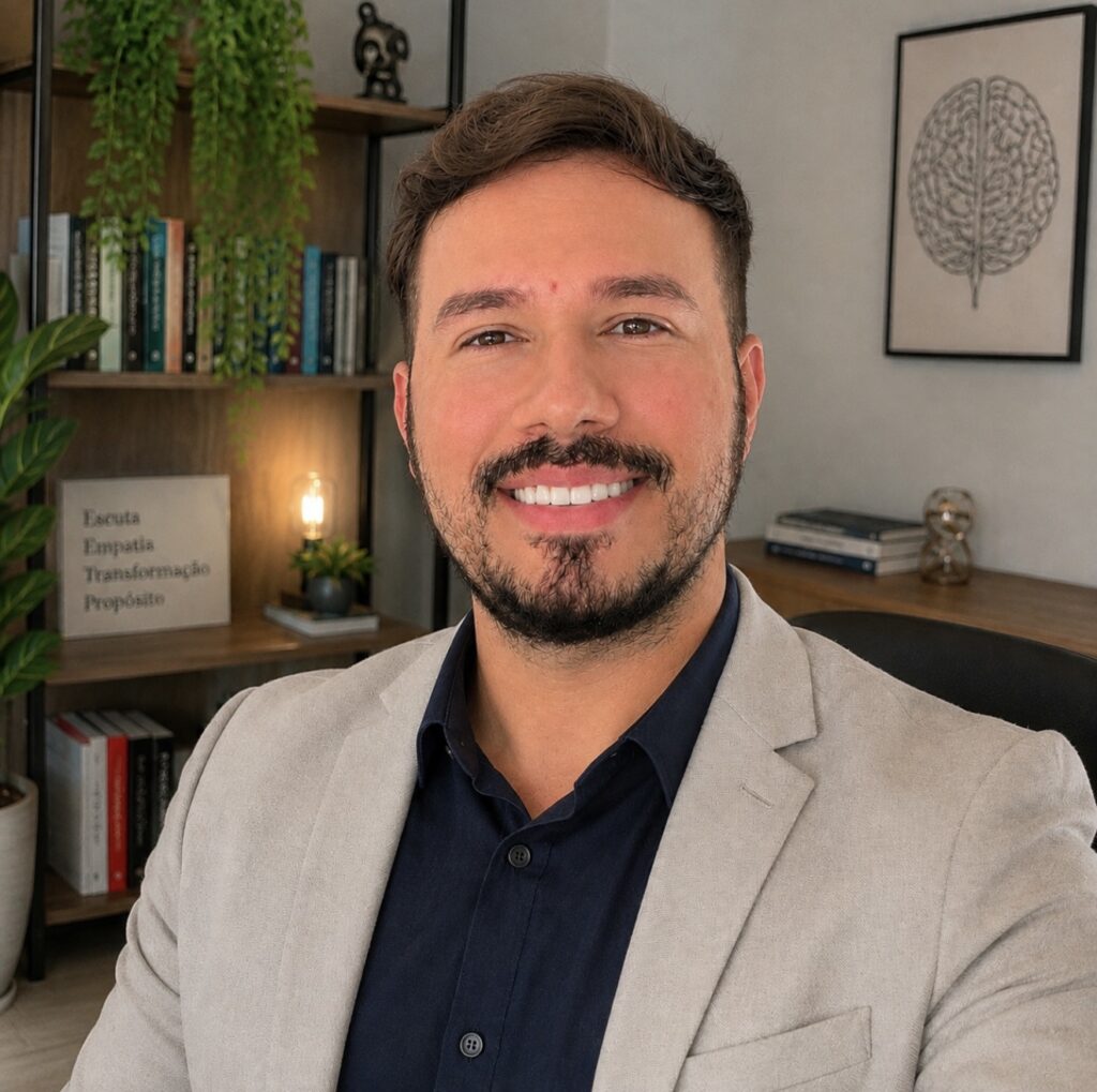 Marcos André Ferreira Soares, psicólogo na Rede Psi Brasil